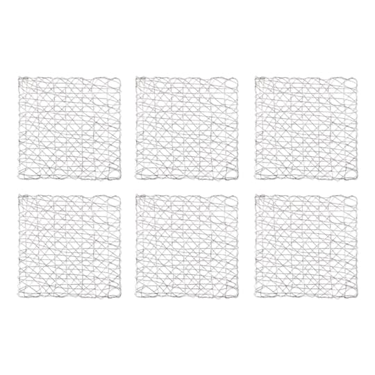 DII&#xAE; Woven Paper Square Placemat Set